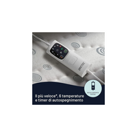 Imetec Scaldasonno Singolo Adapto Purity Cotone Antibatterico