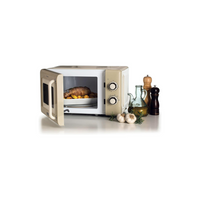 Ariete Forno Microonde Vintage 20Lt Mod.3960/03 Beige