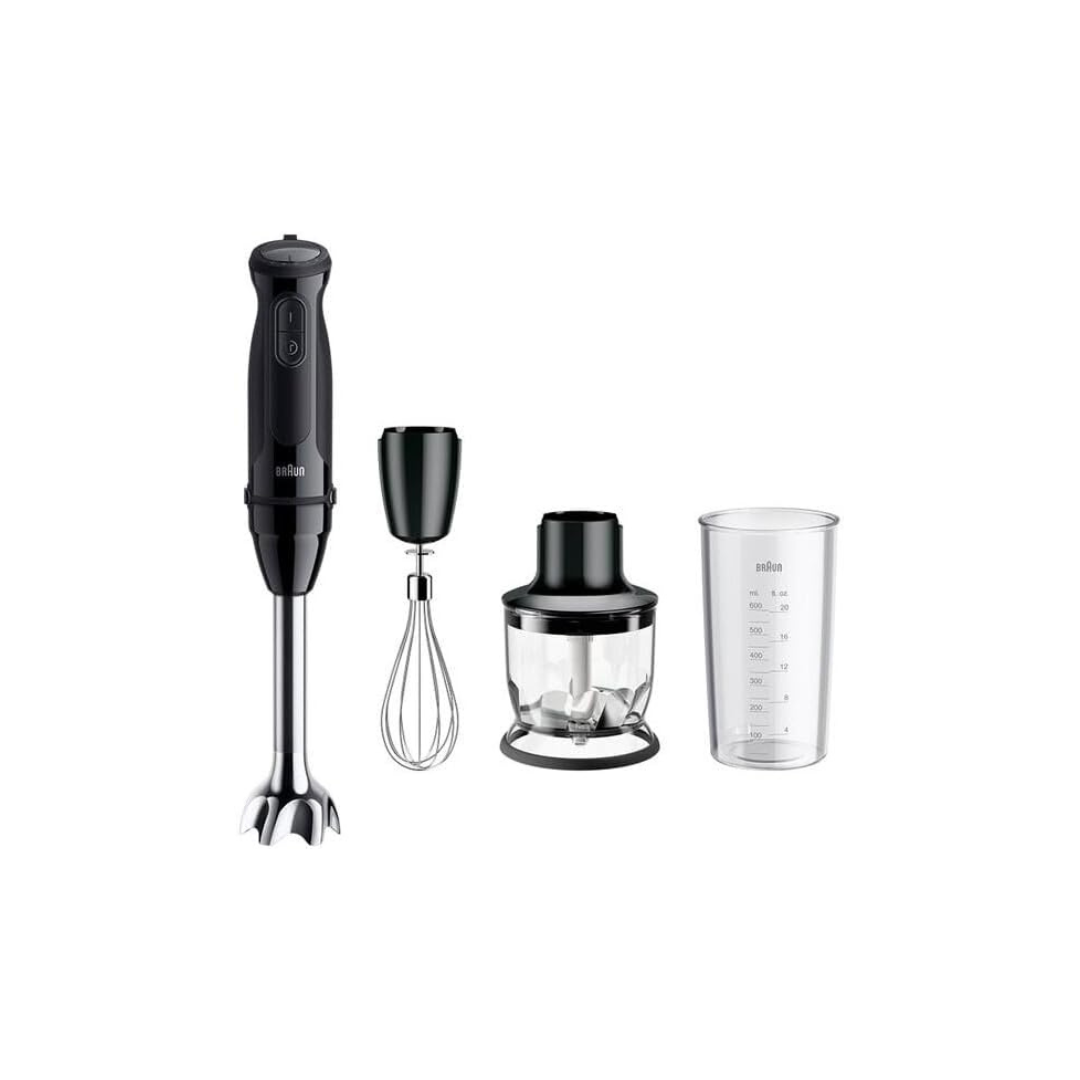 Braun Frullatore Ad Immersione MultiQuick 5 1000W 3IN1 Mod.MQ5020M BK