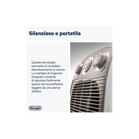 De Longhi Termoventilatore Verticale 2200W Mod.HFS50D22