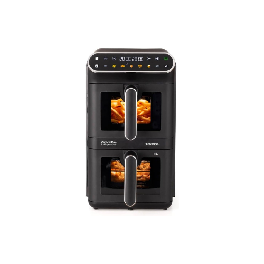 Ariete Friggitrice Ad Aria VerticalDuo AirFryer+Grill 11 LT Mod.4640