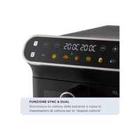 Ariete Friggitrice Ad Aria VerticalDuo AirFryer+Grill 11 LT Mod.4640