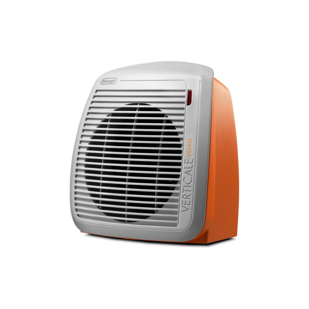 De Longhi Termoventilatore Verticale Young , 2000W Mod. HVY1020 Arancio
