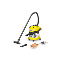 Karcher Bidone Aspiratutto Solidi e Liquidi WD4s, 20Lt