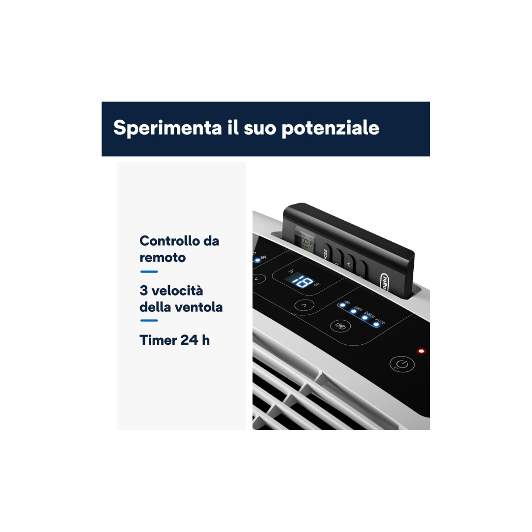 De Longhi Condizionatore Portatile PAC EM82K 9400BTU