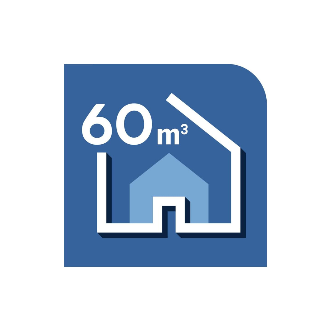 De Longhi Termoventilatore Verticale 2000W, 3 livelli di Potenza Mod.HFS50A20.WH