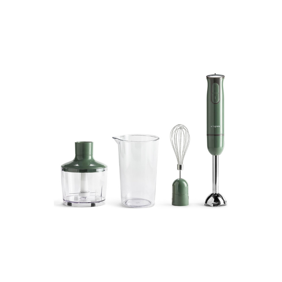 Tognana Frullatore A Immersione Con Accessori  Verde,600W