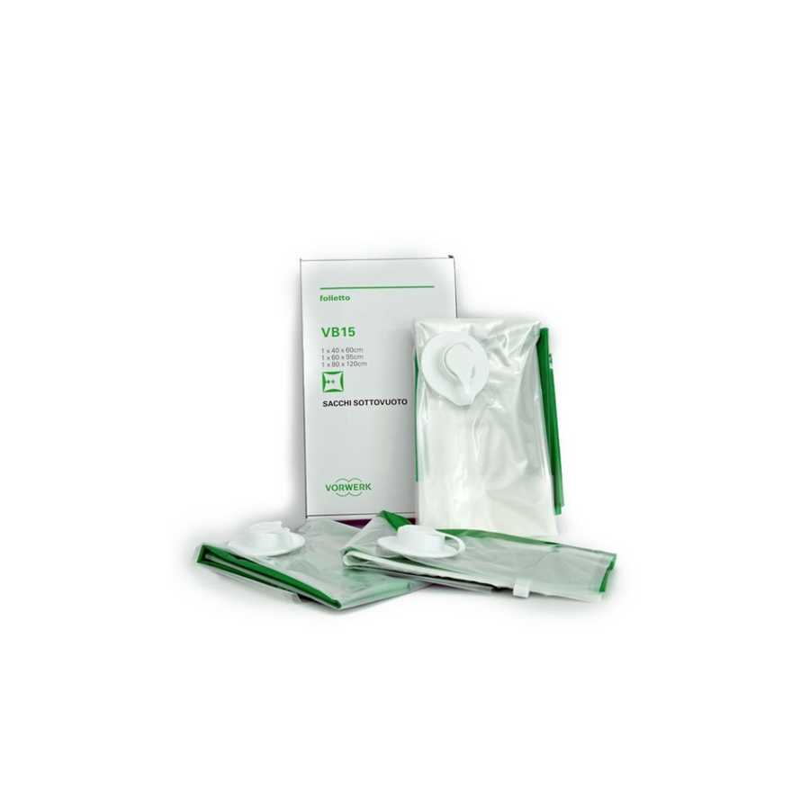 Sacchetti Sottovuoto Originale Vorwerk VB15 Mix 3 Pezzi