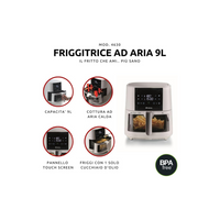 Ariete Friggitrice Ad Aria 9L Mod.4630/03 Bianca