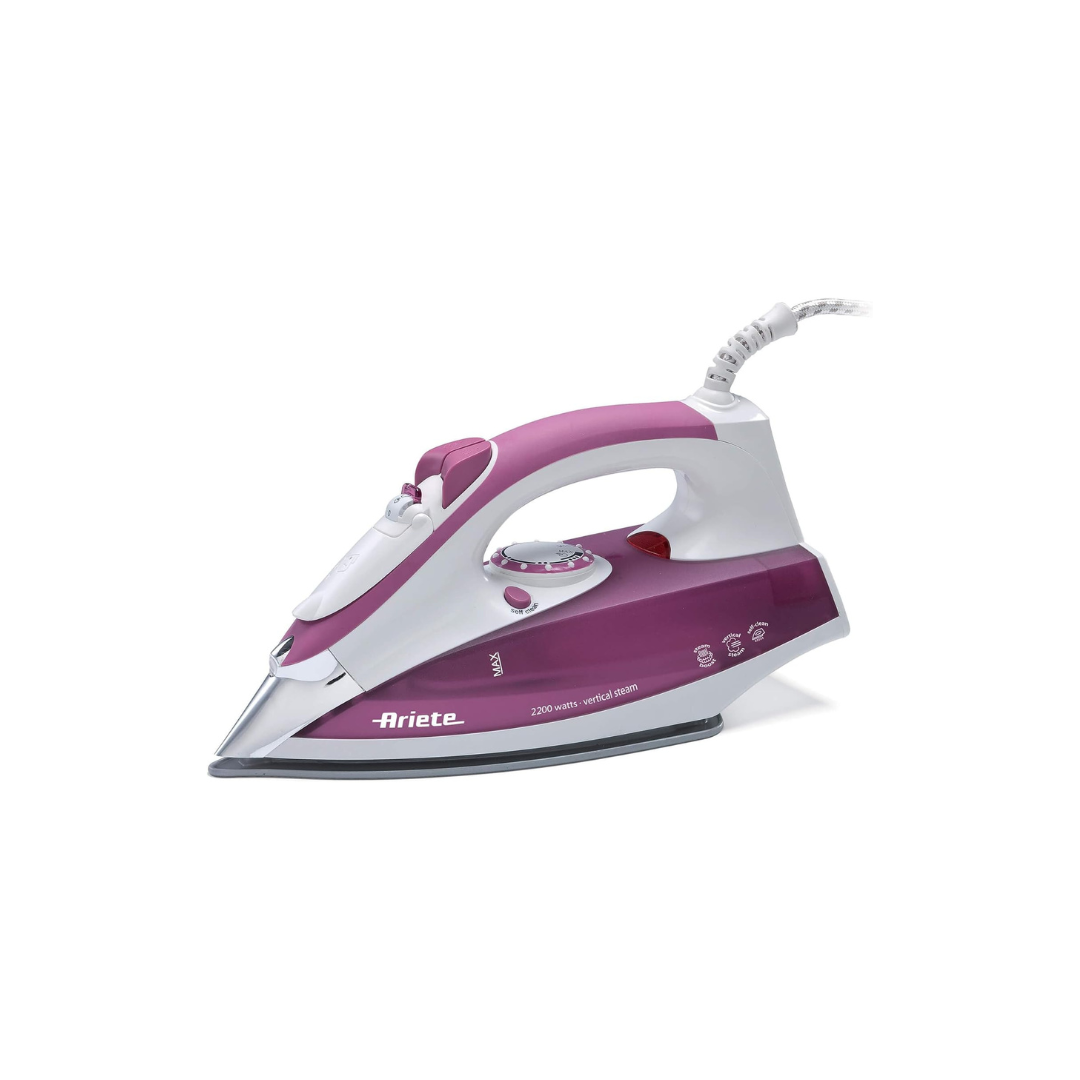 Ariete Ferro Da Stiro  2200 W, Piastra In Acciaio Inox Mod.6215