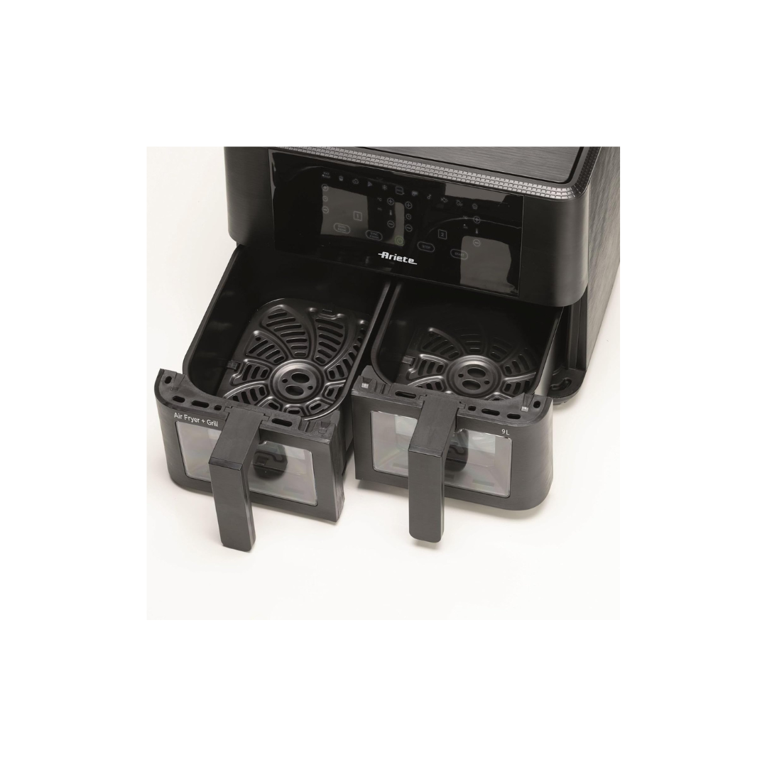 Ariete Friggitrice Ad Aria Doppio Cestello 9L Mod.4631