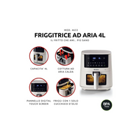 Ariete Friggitrice Ad Aria 4L  Mod.4633 Bianca