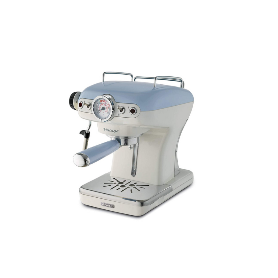 Ariete Macchina Caffè Espresso Vintage Mod.1389 Blu
