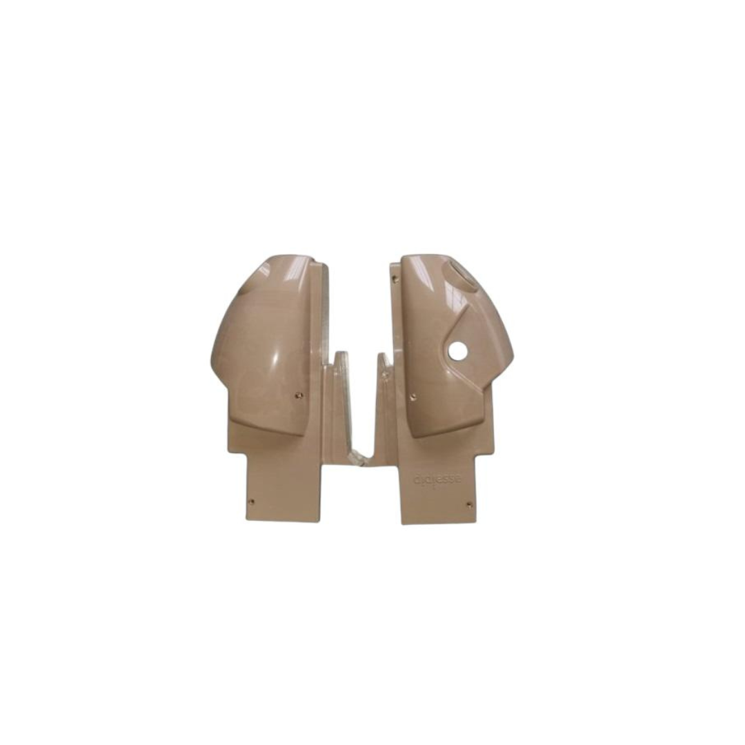 Coppia Scocche In Plastica Macchina Caffe' Baby Frog Nocciola