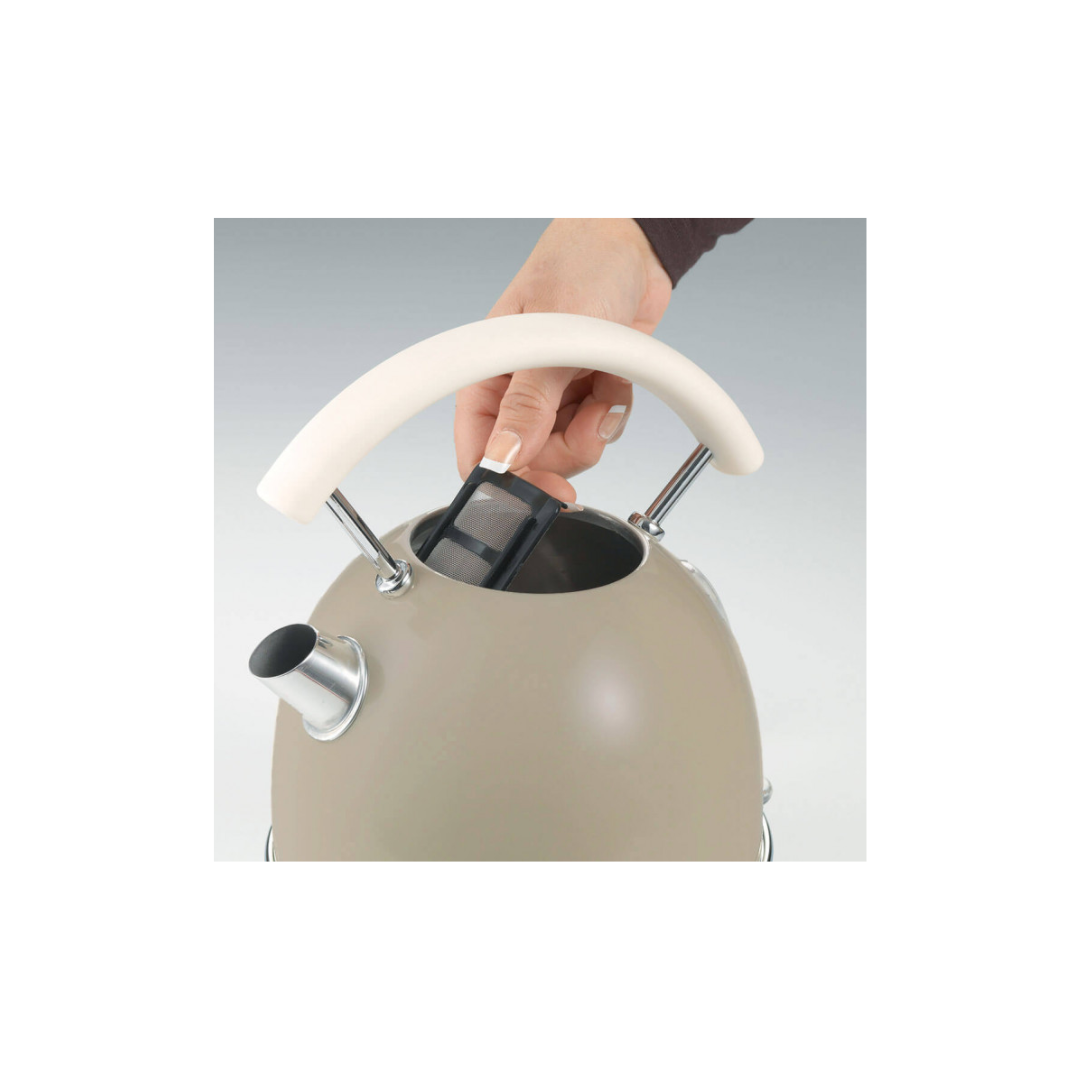 Ariete Bollitore Elettrico Vintage 1.7L Mod.2877 Beige