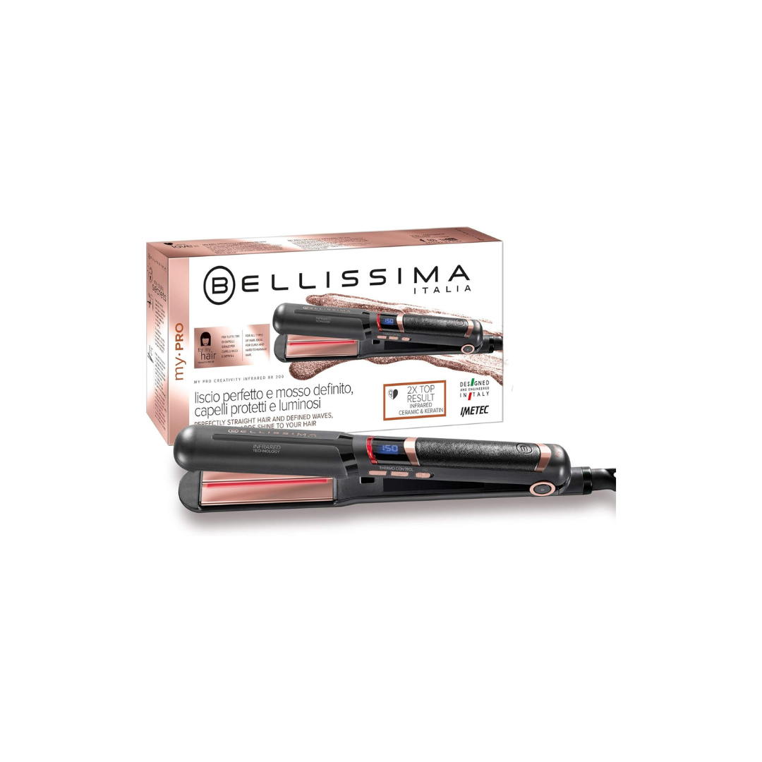 Imetec Piastra Per Capelli Bellissima My Pro Infrared B8 200 Mod.11725
