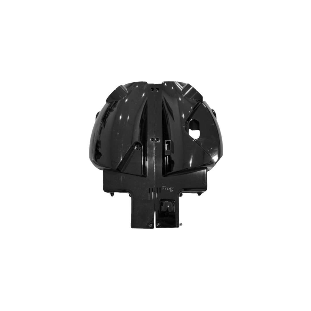 Coppia Scocche In Plastica Macchina Caffe' Frog Revolution Nero Lucido